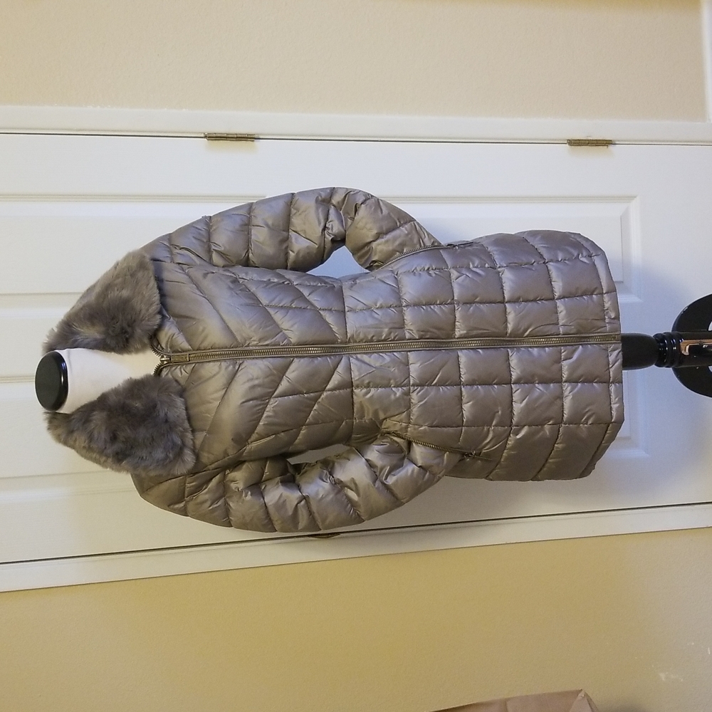 Kenneth Cole New York Quilted Puffer Jacket Coat